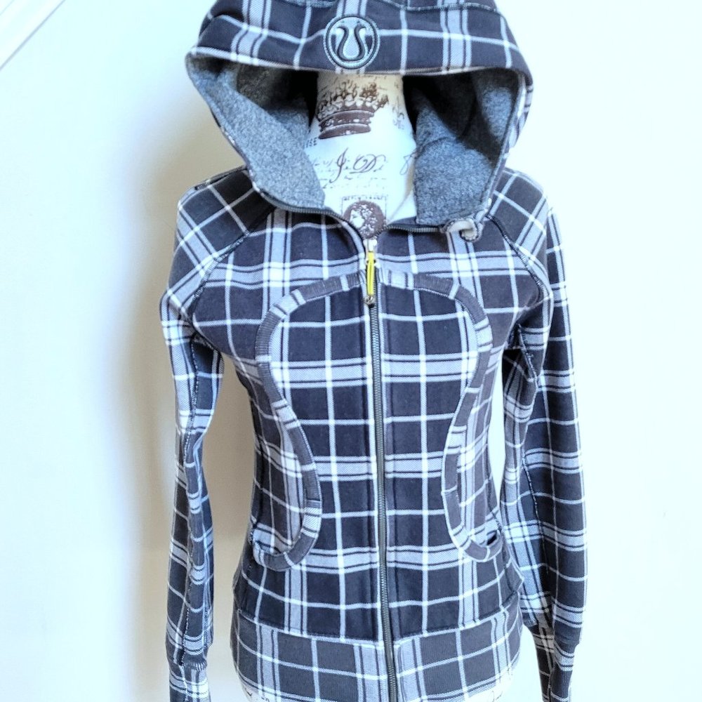 Lululemon Scuba Hoodie II Varsity Plaid 6 - Picture 2 of 6